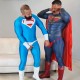 Superhero hook up: Superman and Val Zod